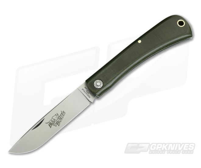 Great Eastern #21 Farm and Field Bull Buster Green Linen Micarta - GEC-215119-GLM