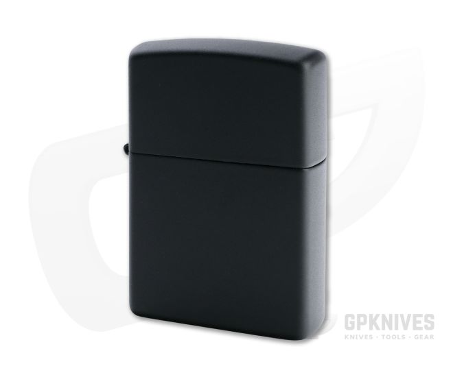 Zippo Windproof Lighter Regular Matte Black 218 - ZI-218