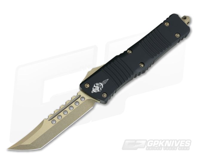 Microtech Combat Troodon Hellhound Signature Series Black Bronzed Standard 219-13 - MT-219-13
