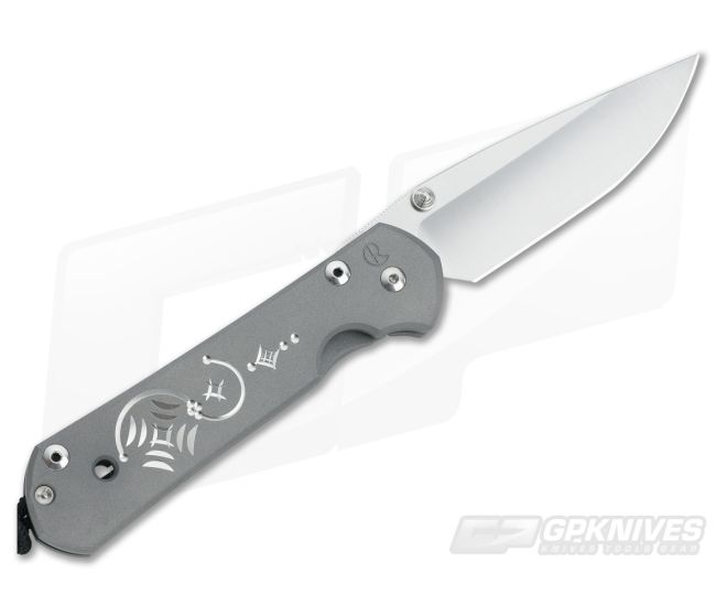 Chris Reeve Large Sebenza 21 Unique Graphic Left Handed X041 - CRK-L21-X041