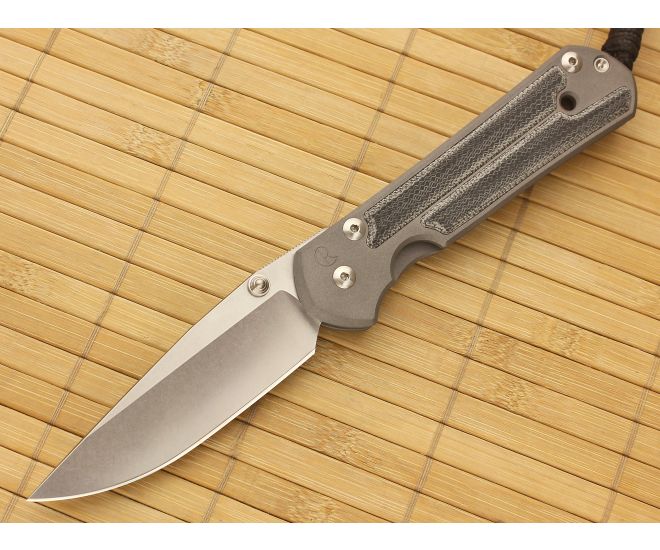 Chris Reeve Large Sebenza 21 Micarta Inlay - CRK-21SBLGMC