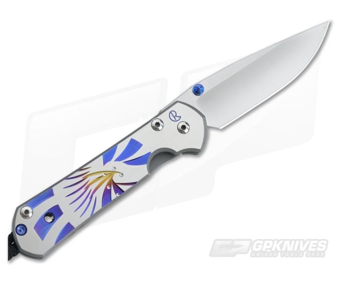 Chris Reeve Small Sebenza 21 Unique Graphic Left Handed - CRK-21SBSM-014
