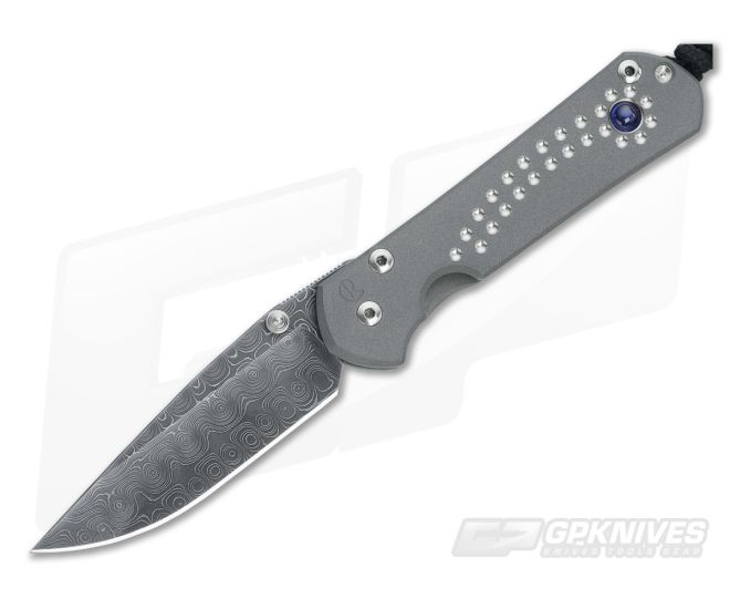 Chris Reeve Small Sebenza 21 Unique Graphic Damascus 015 - CRK-21SBSM-015