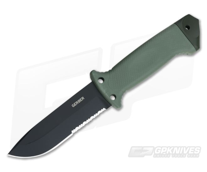 Gerber LMF II Infantry Foliage Green Fixed Blade Knife 22-01626N - GB-22-01626N