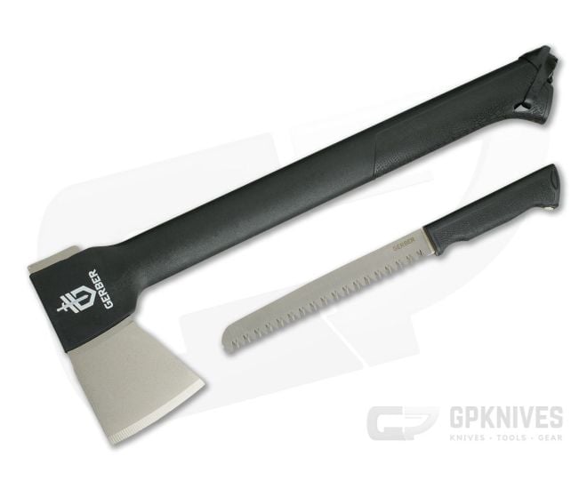 Gerber Gator Combo Axe II with Saw & Sheath 22-41420 - GB-22-41420