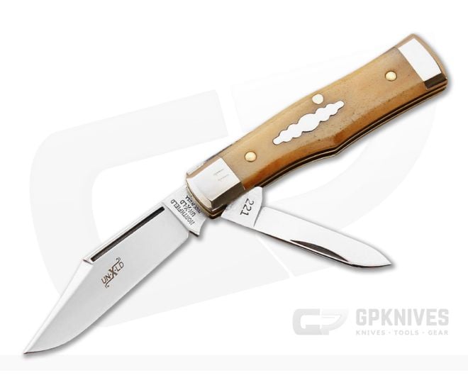 Northfield #22 Magnum Antique Ivory Bone Serialized - GEC-221214ECLP-SAIB-S