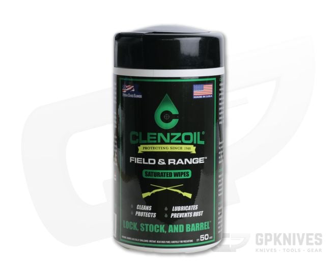 Clenzoil Field & Range Saturated Wipes - CZ-2243