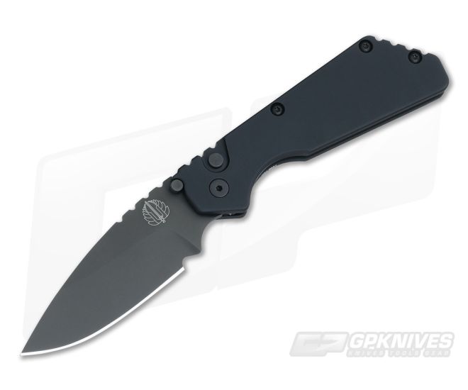Protech Strider PT Solid Black Automatic Knife 2303 - PT-2303