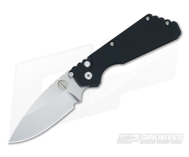 Protech Knives Pro-Strider PT Auto Stonewash 154cm Super Grip Aluminum 2305 - PT-2305