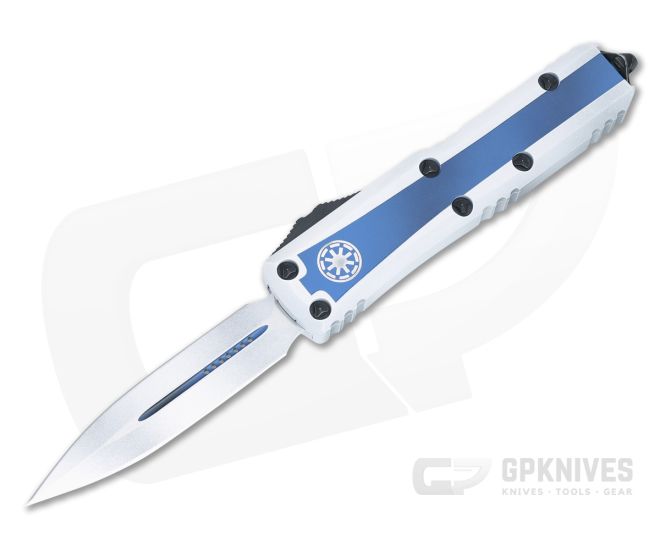 Microtech UTX-85 D/E White Clone Trooper OTF 232-1CO - MT-232-1CO
