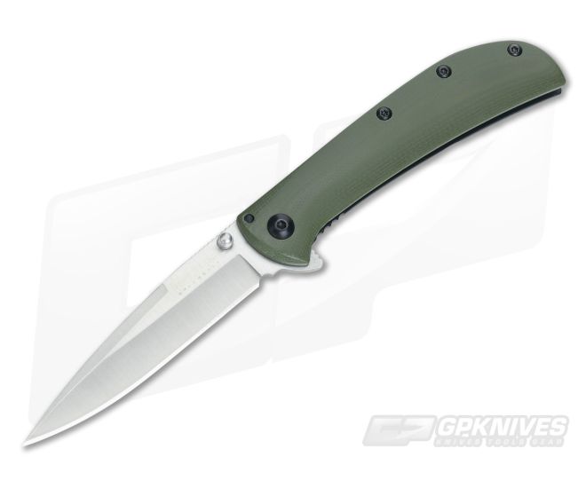 Kershaw Knives AM-3 Assisted Flipper Green G10 2335GRN - KS-2335GRN
