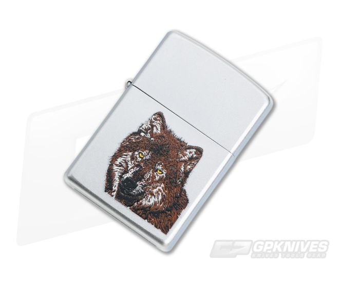 Zippo Lighter Timber Wolf - ZI-23484