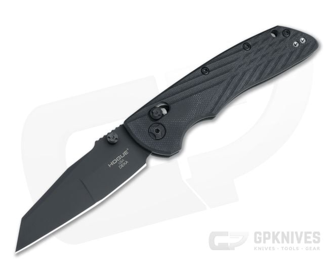 Hogue Deka Gen 2 Wharncliffe Black Cerakote 20CV Black G10 24266 - HO-24266