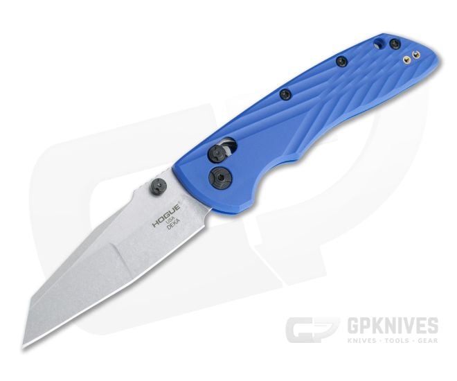 Hogue Deka Wharncliffe Magnacut Blue Polymer - HO-24363