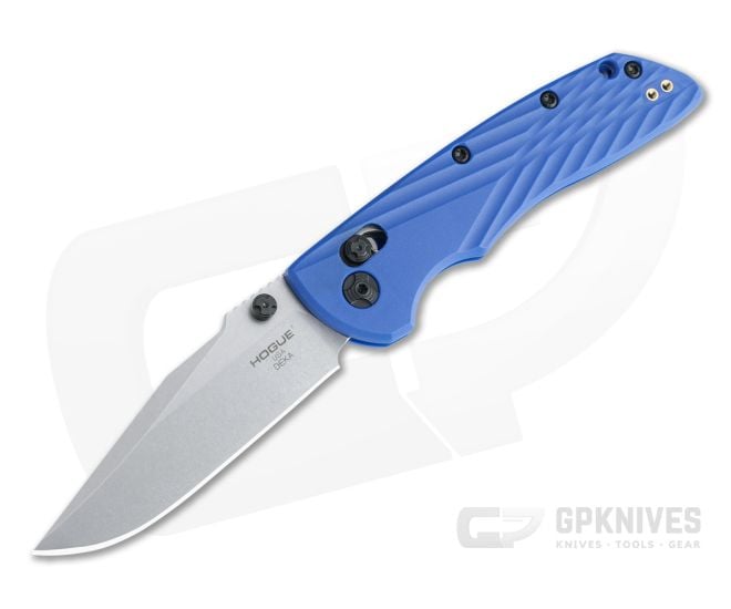 Hogue Deka Clip Point Magnacut Blue Polymer ABLE Lock 24373 - HO-24373
