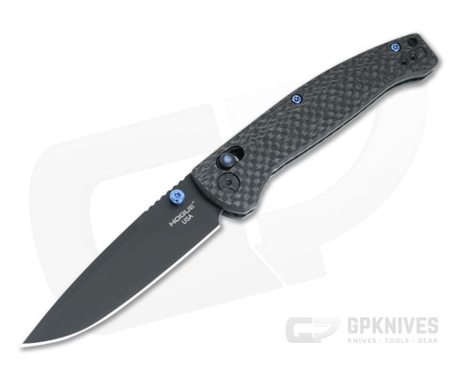 Hogue Mysto Carbon Fiber Black Magnacut Clip Point - HO-24492-LIM