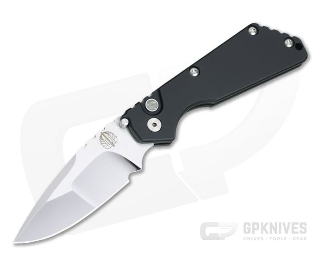 Protech Strider SnG Compound Ground Mirror Polished Blade Black Automatic Knife 2450 - PT-2450