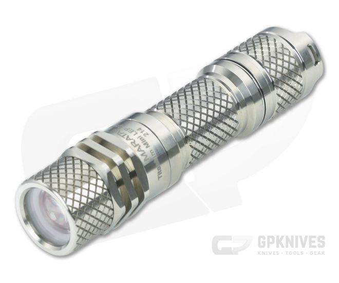 Maratac Mini LEP Cosmos 14500 Laser Flashlight Titanium - MAR-249
