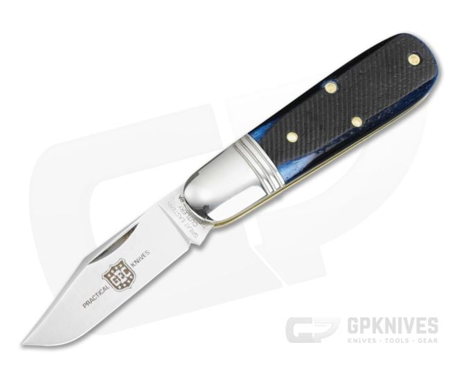 GEC #25 Watch Pocket Barlow Navy Blue Sawcut Bone - GEC-251125SS-NBSB