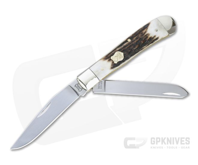 Buck Creek Trapper Deer Stag Slip Joint 254DS - BC-254DS