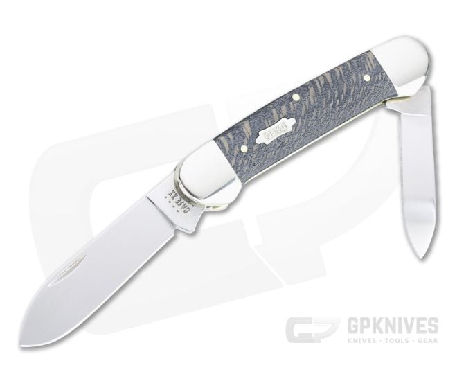Case Canoe Smooth Black Sycamore Wood Slip Joint 25574 - CA-25574