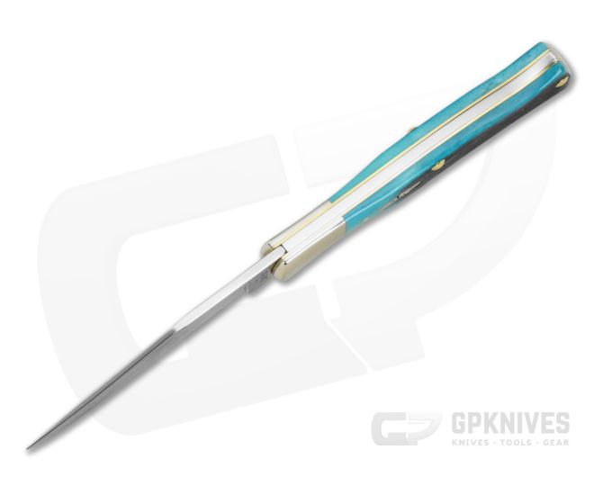 Case Knives Axe Handle - Sawcut Caribbean Blue Bone 25580
