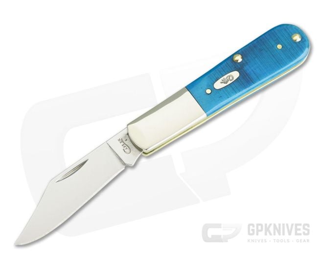 Case Barlow 2019 Sawcut Jig Caribbean Blue Bone 25595 Knife