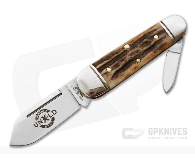 Northfield UN-X-LD #26 Spear Watch Pocket Genuine Stag Serialized - GEC-262212-GS-S