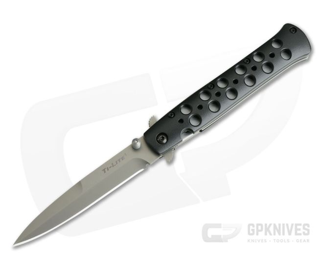 Cold Steel 4" Ti-Lite Aluminum Handle S35VN Blade 26B4 - CS-26B4