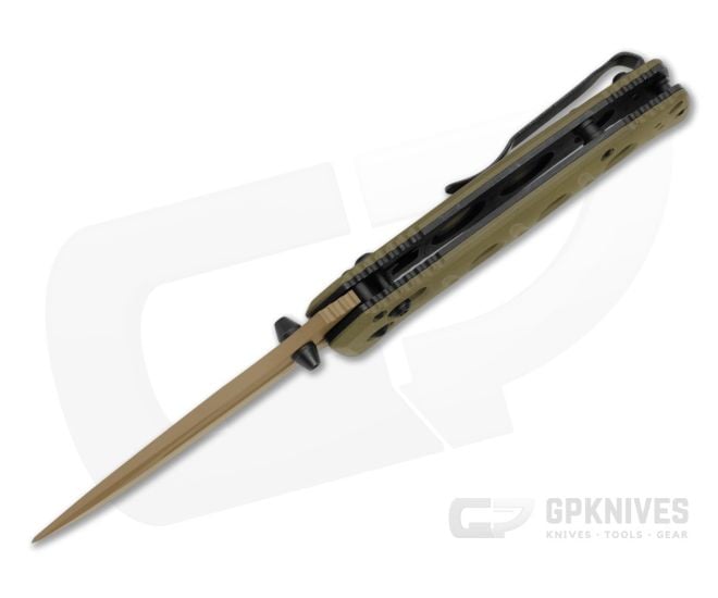 Benchmade 273FE-05 Mini Adamas OD Green G10 MagnaCut Folding Knife