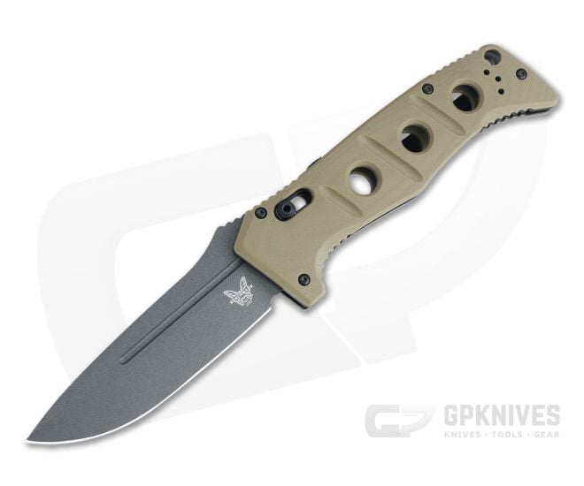 Benchmade 2750GY-3 Auto Adamas Tan G10 - BM-2750GY-3