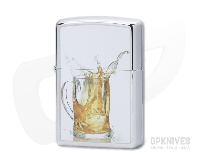 Zippo Lighter High Polish Beer - ZI-28293