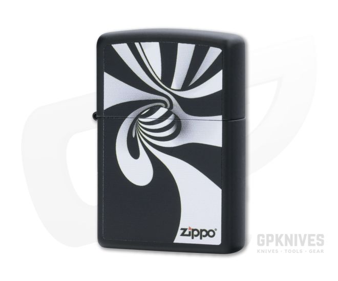 Zippo Lighter Spiral Black & White - ZI-28297