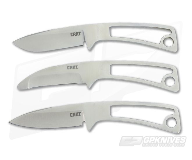 CRKT Black Fork Hunting Knife Set of 3 Krein Design 2839 - CRKT-2839