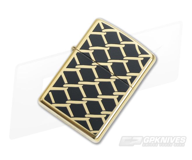Zippo Classic Brass Fence Design - ZI-28675