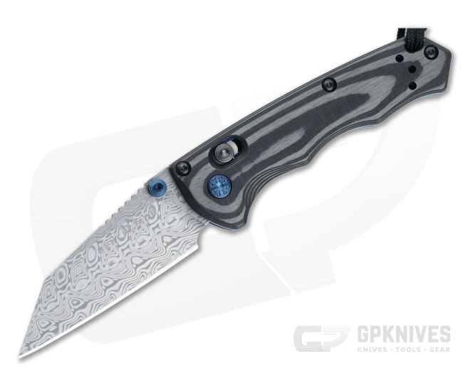 Benchmade 290-241 Full Immunity Gold Class Carbon Fiber Damasteel Knife - BM-290-241