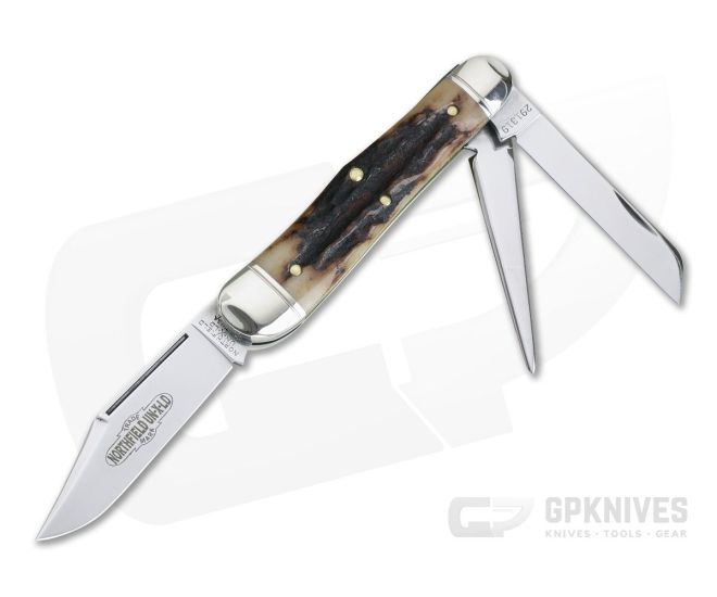 Northfield UN-X-LD #29 Stockyard Whittler 3-Blade Sambar Stag 03 - GEC-291319-SS-03