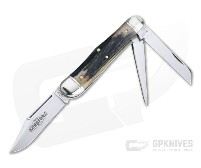Northfield UN-X-LD #29 Stockyard Whittler 3-Blade Sambar Stag 07 - GEC-291319-SS-07