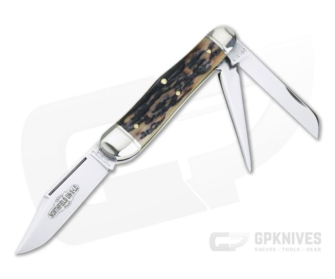 Northfield UN-X-LD #29 Stockyard Whittler 3-Blade Sambar Stag 09 - GEC-291319-SS-09