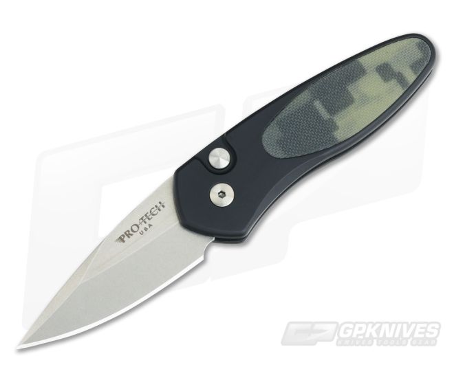 Protech Sprint Camo G10 California Legal Auto S35VN 2924 - PT-2924