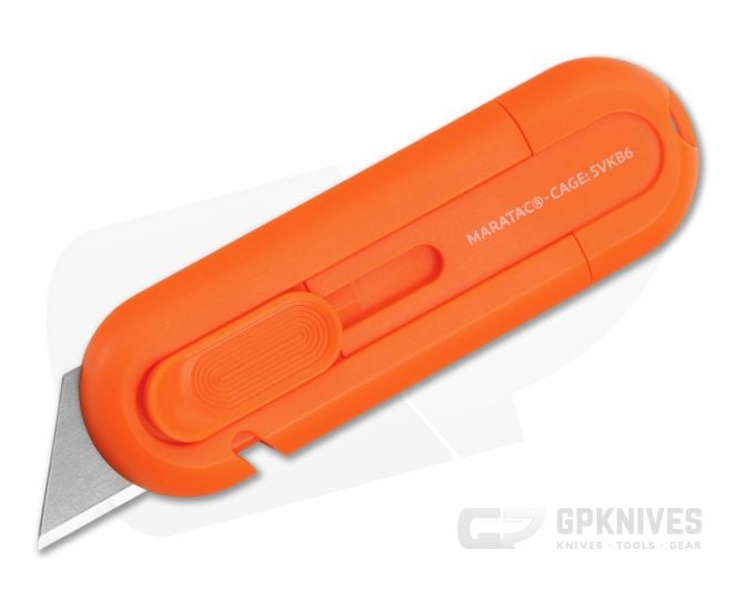 Maratac QCK Auto-Retract Utility Knife - International Orange - MAR-298