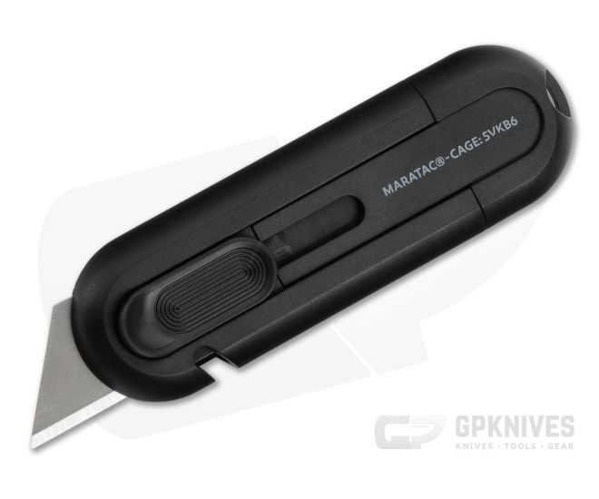 Maratac QCK Auto-Retract Utility Knife - Black - MAR-299