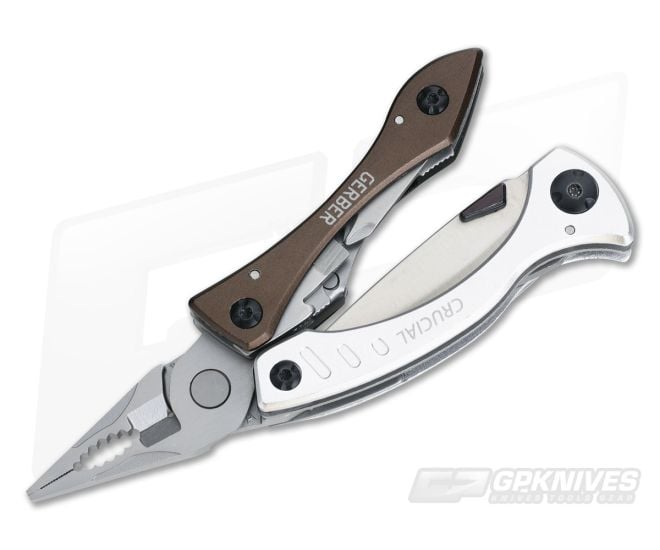 Gerber Crucial Gray Butterfly Opening Multi-Tool 30-000016 - GB-30-000016