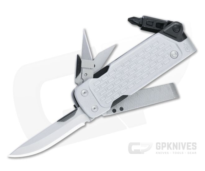 Gerber Lockdown Drive Silver Folding Knife Pocket Multi-Tool 30-001591 - GB-30-001591