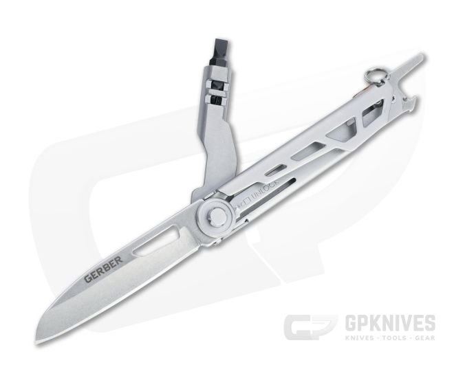 Gerber Armbar Slim Drive Burnt Orange Folding Knife Keychain Multi-Tool 30-001730 - GB-30-001730
