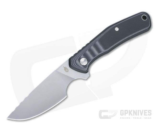 Gerber Downwind Caper Stainless Steel Black GFN G10 Fixed Fixed Blade Knife 30-001819 - GB-30-001819