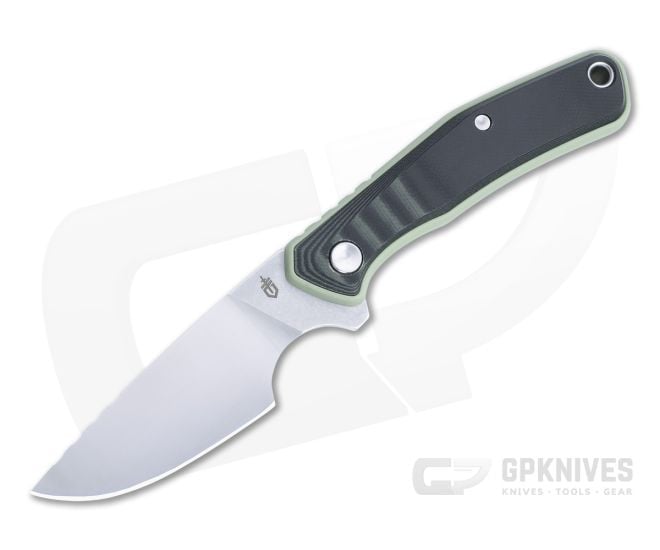 Gerber Downwind Caper Stainless Steel Sage Green GFN G10 Fixed Fixed Blade Knife 30-001821 - GB-30-001821