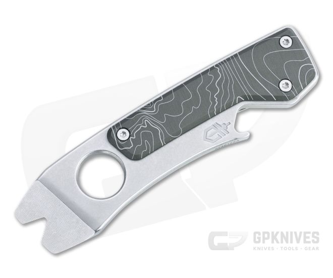 Gerber Chonk Aluminum Stonewashed Stainless Multipurpose Pry Bar Tool 30-001924 - GB-30-001924