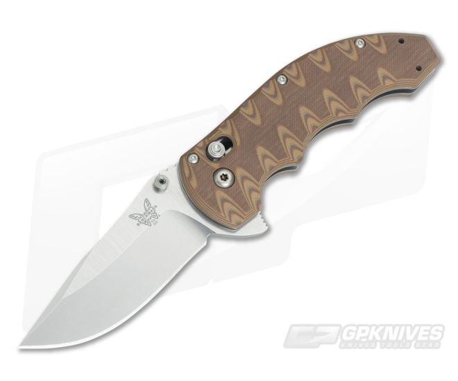 Benchmade 300SN Axis Flipper Sand Earth G10 Plain - BM-300SN