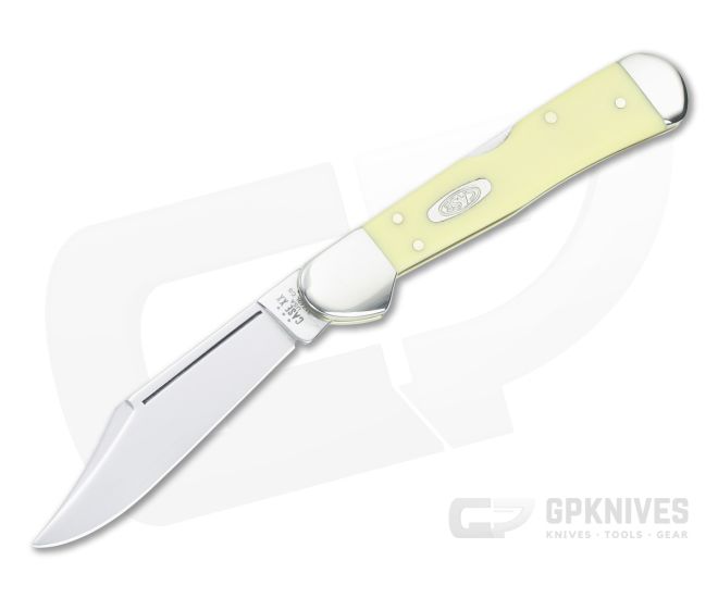 Case Mini Copperlock Yellow Handle Carbon Steel 30116 - CA-30116